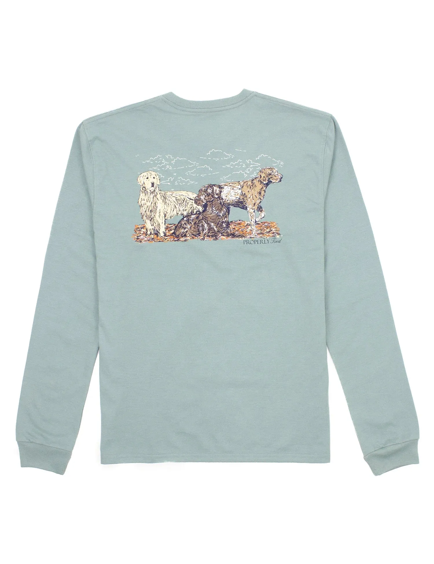 Hunting Dogs Tee (Fog)