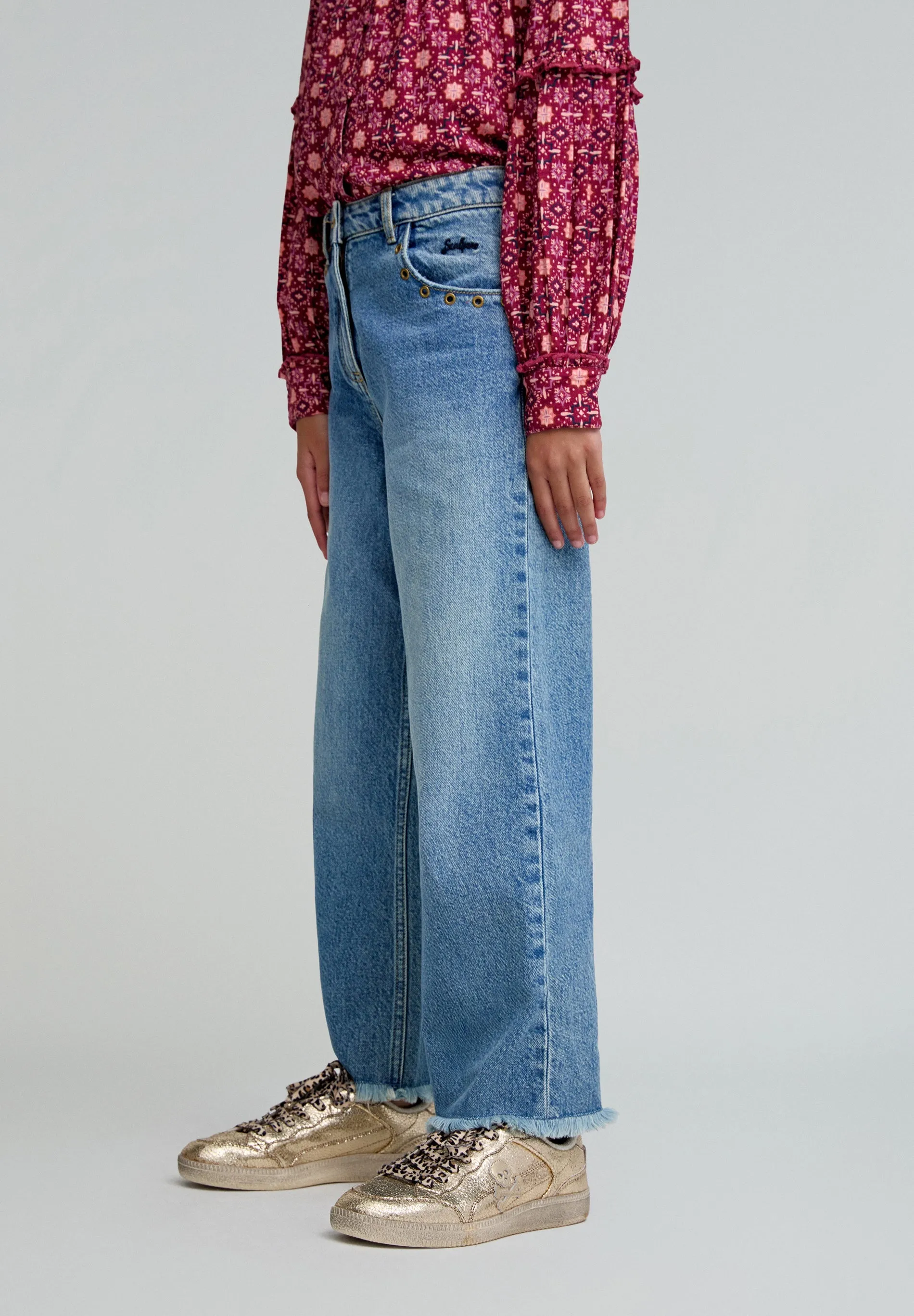 JEANS CULOTTES