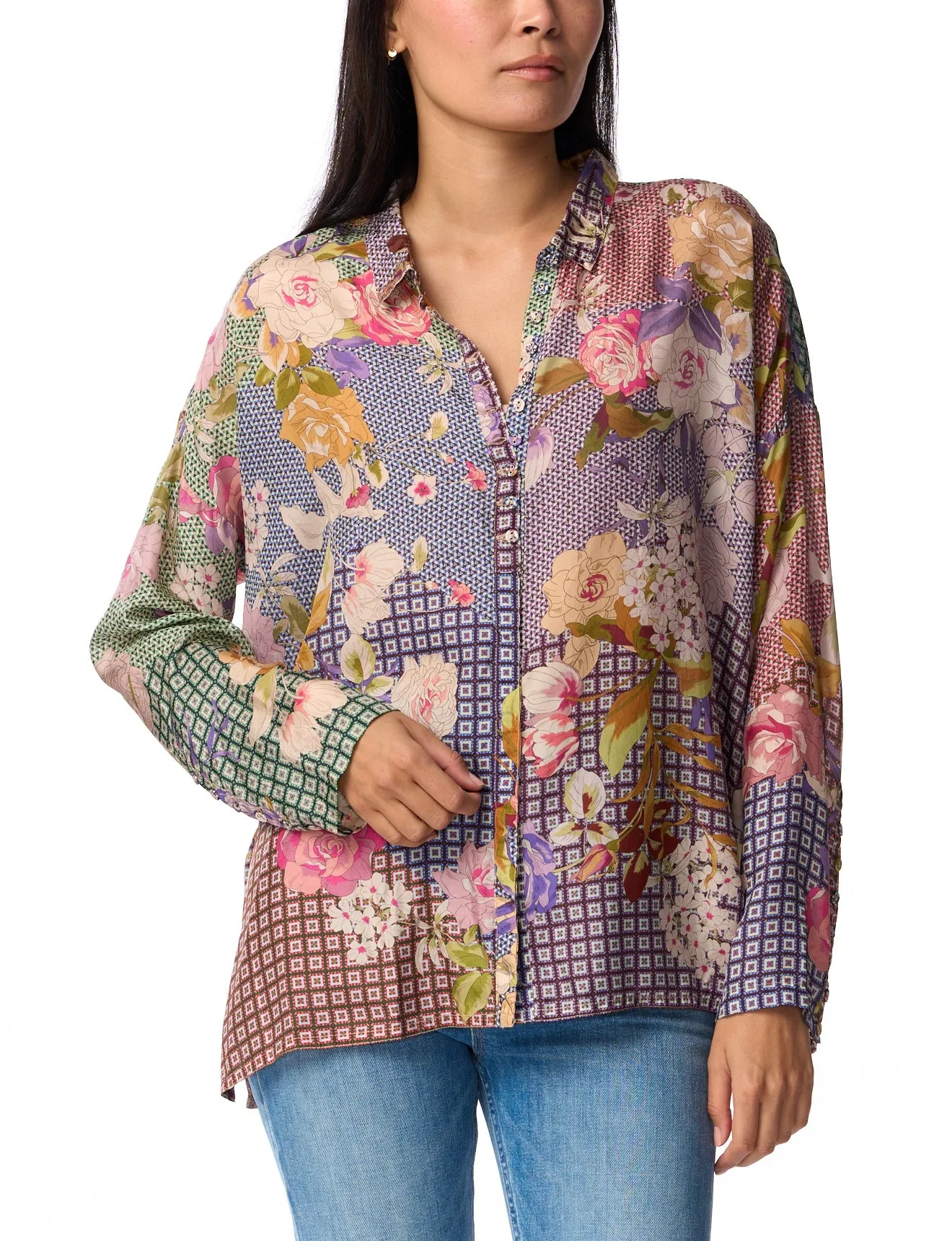 Johnny Was Cathron Mingle Blouse C15823-7