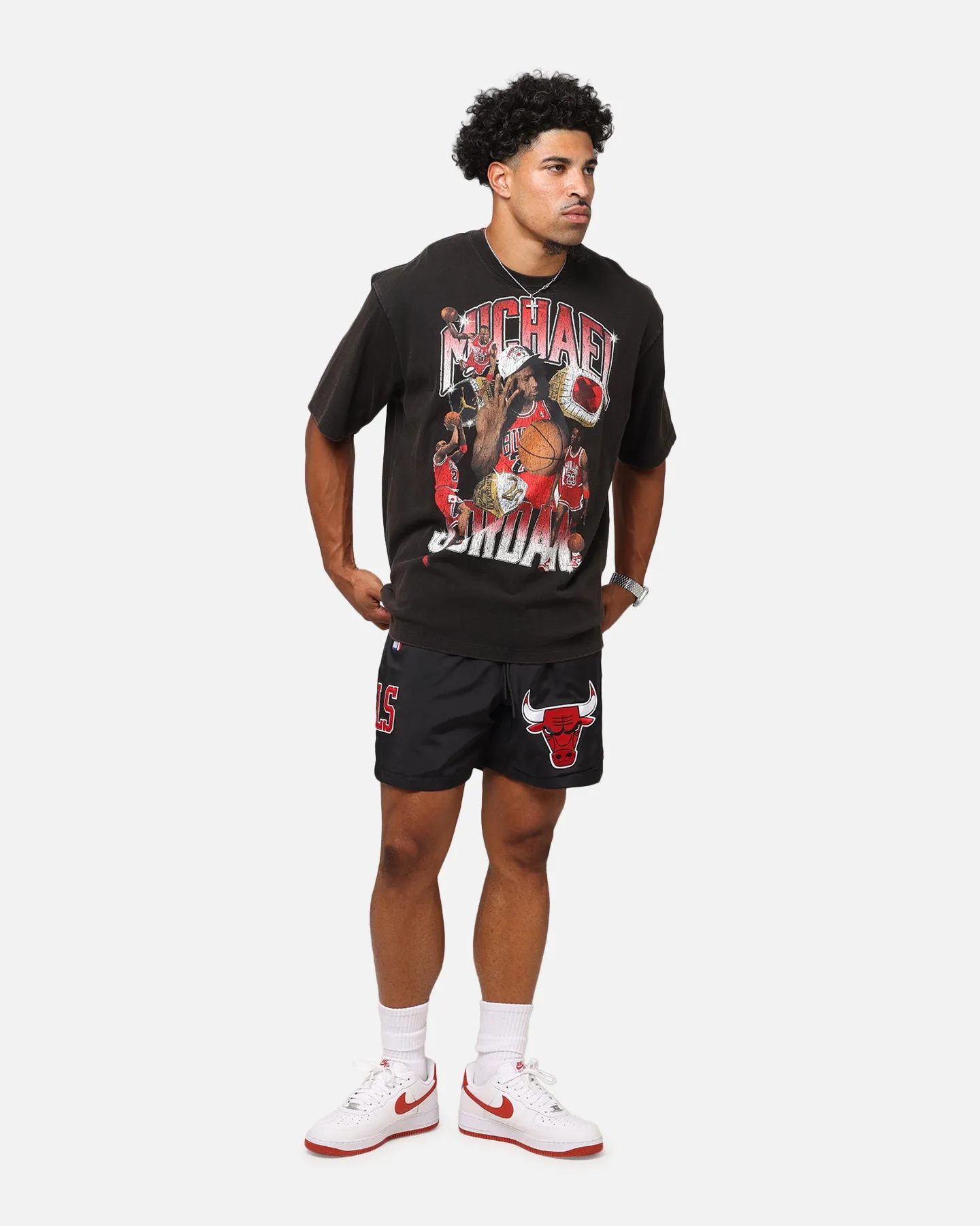 Jordan Jumpman Flight Essentials Graphic Oversized T-Shirt Black/Varisty Red