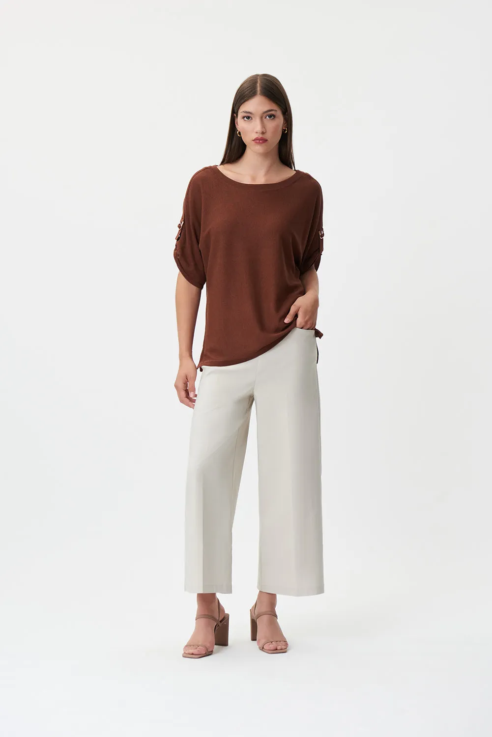 Joseph Ribkoff High-Rise Millennium Culotte Pants Jr232086