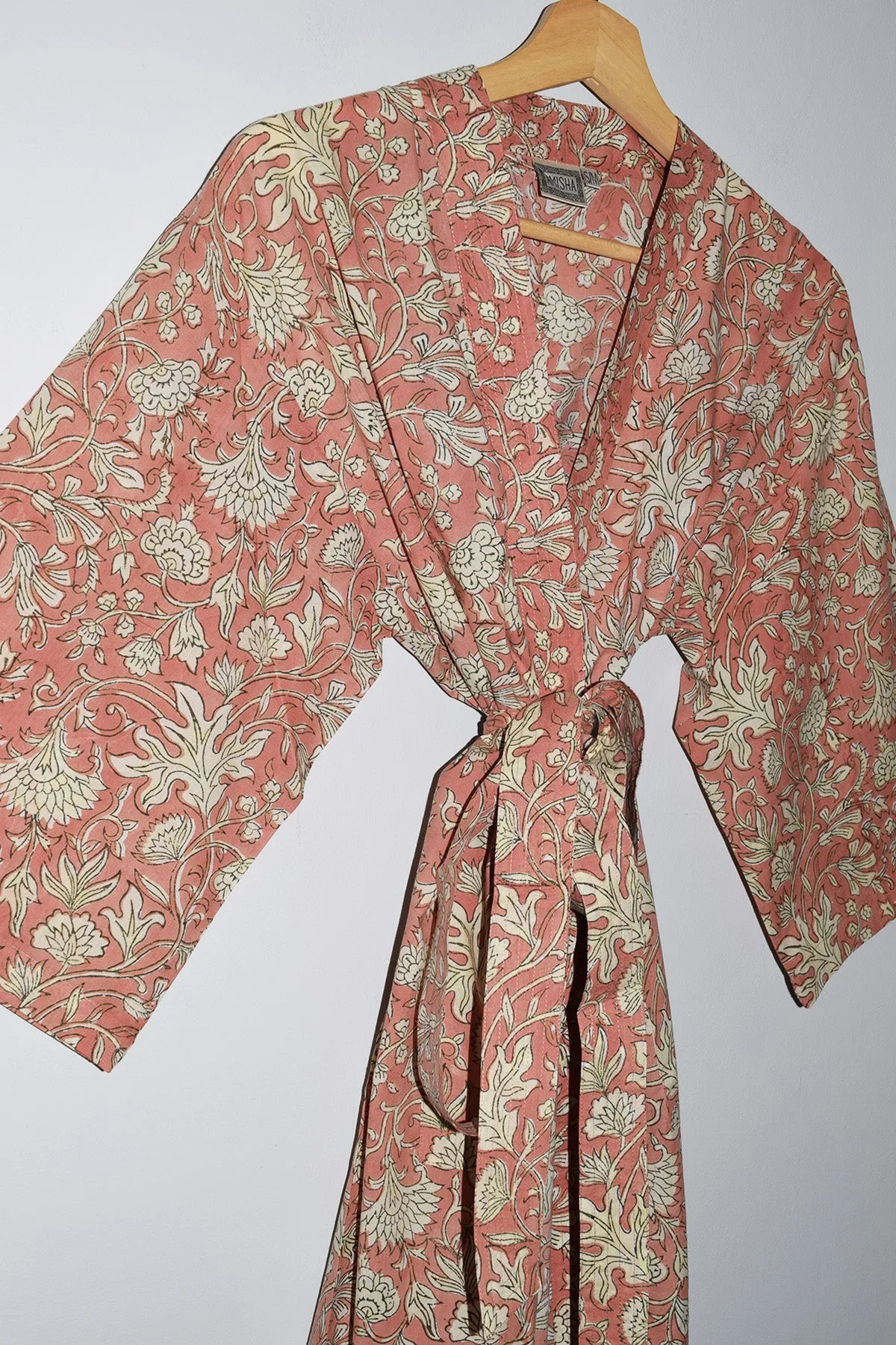 Kerala Long Robe | Garden Blush