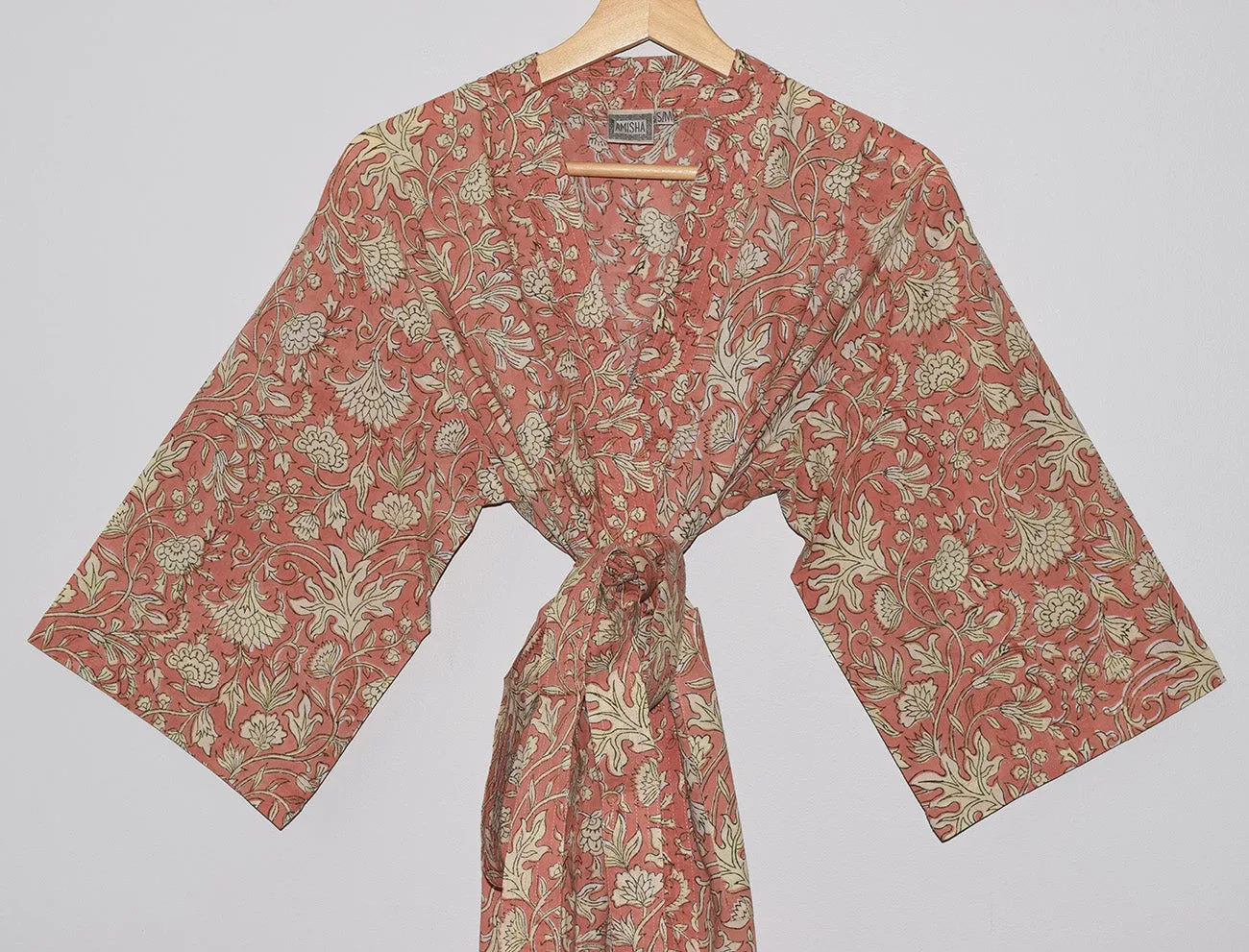 Kerala Long Robe | Garden Blush