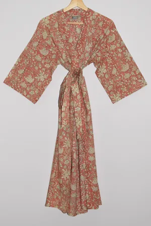 Kerala Long Robe | Garden Blush