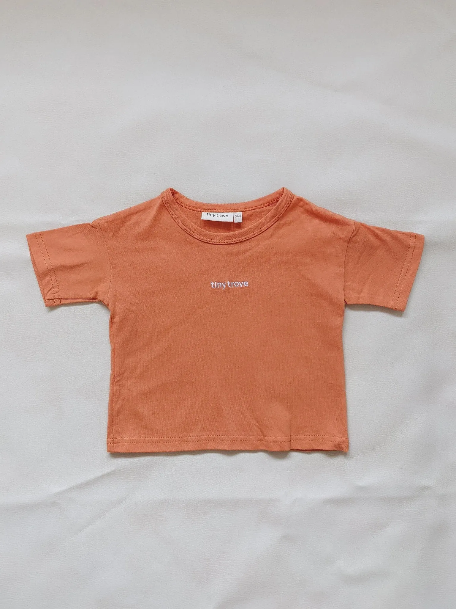 Kids Tiny Trove Tee Burnt Orange
