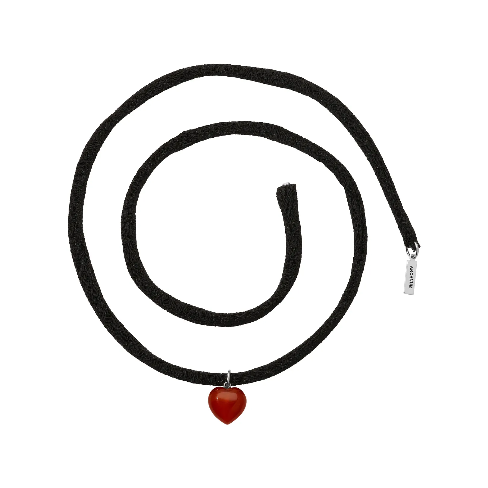 Kimono Wrap Necklace (Black)