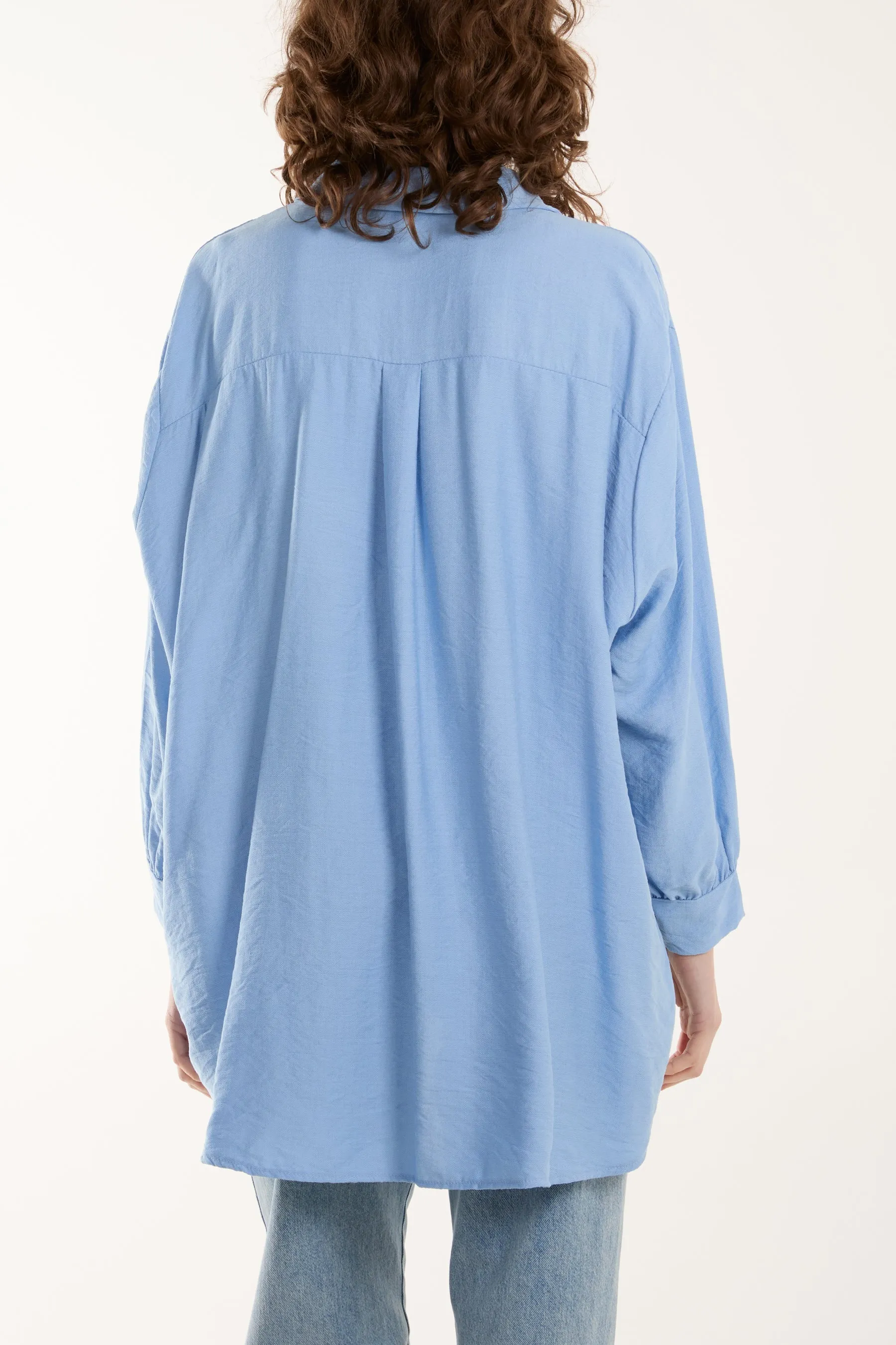 Large Ruffle Flower Shirt