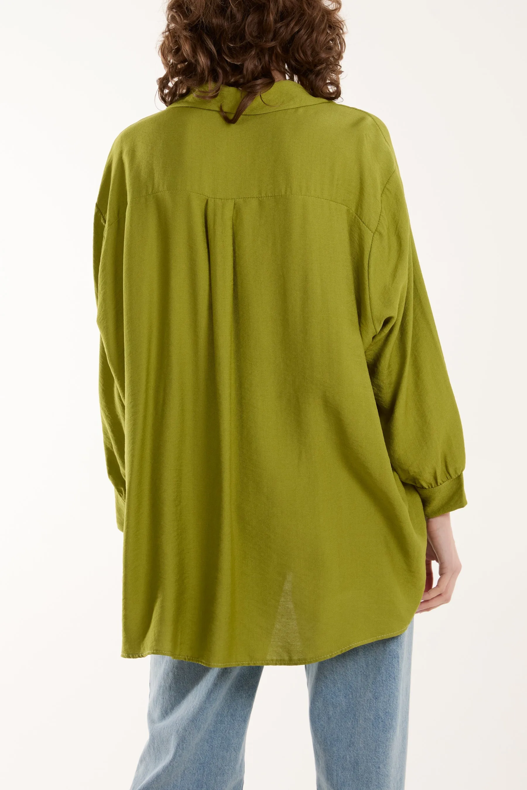 Large Ruffle Flower Shirt