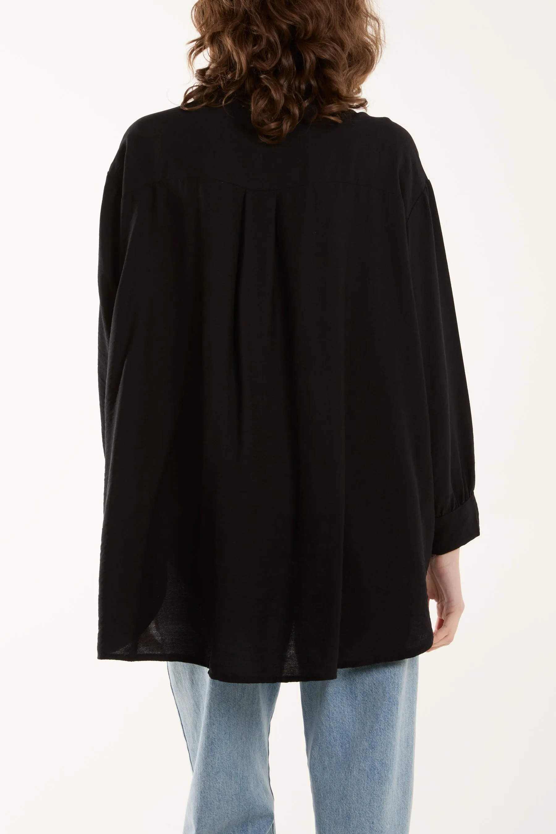 Large Ruffle Flower Shirt