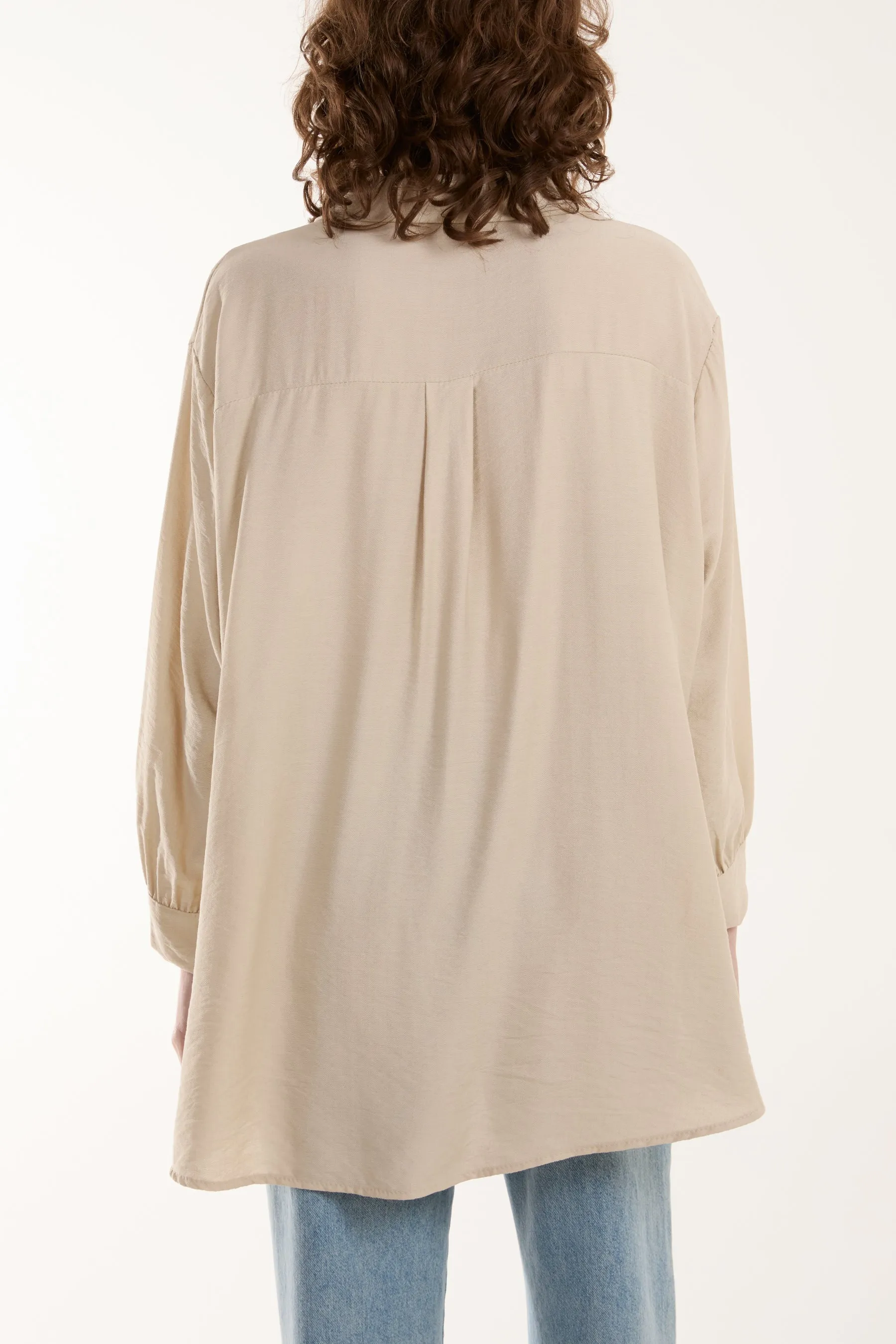 Large Ruffle Flower Shirt