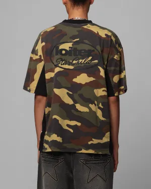 Loiter Star Child T-Shirt Woodland Camo