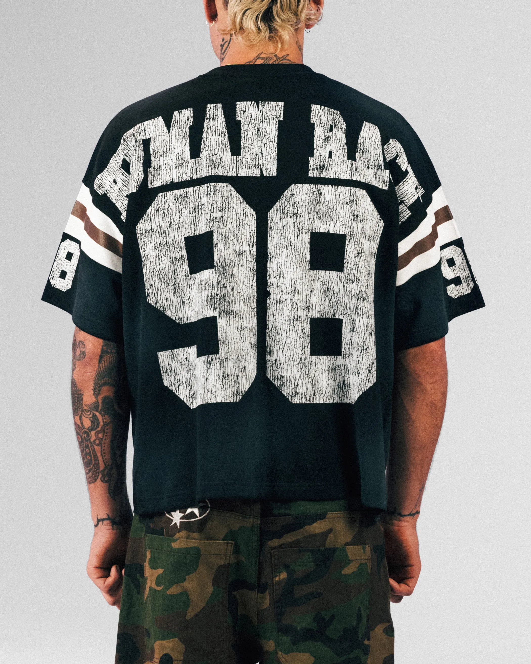 Loiter Star Jersey T-Shirt Black