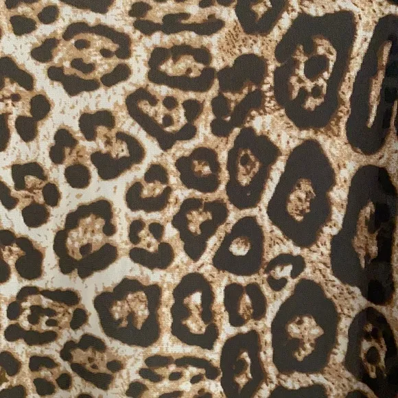 Long Leopard Kimono