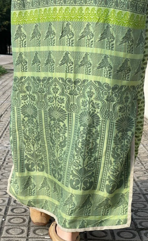 Long silk kimono