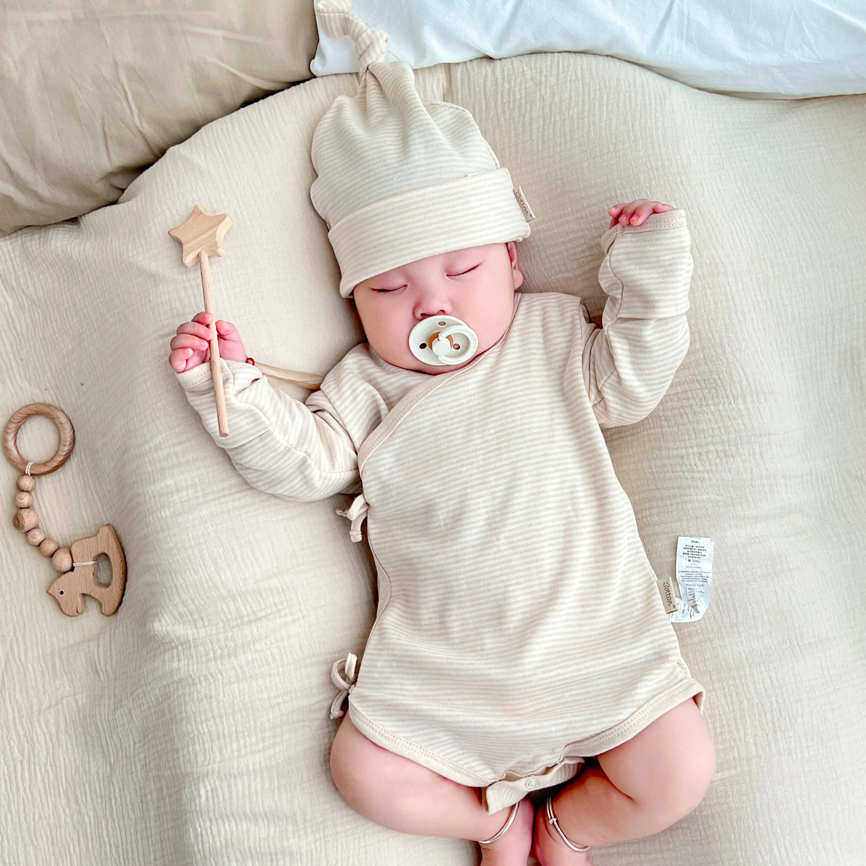 Long Sleeve Gender Neutral Baby Kimono