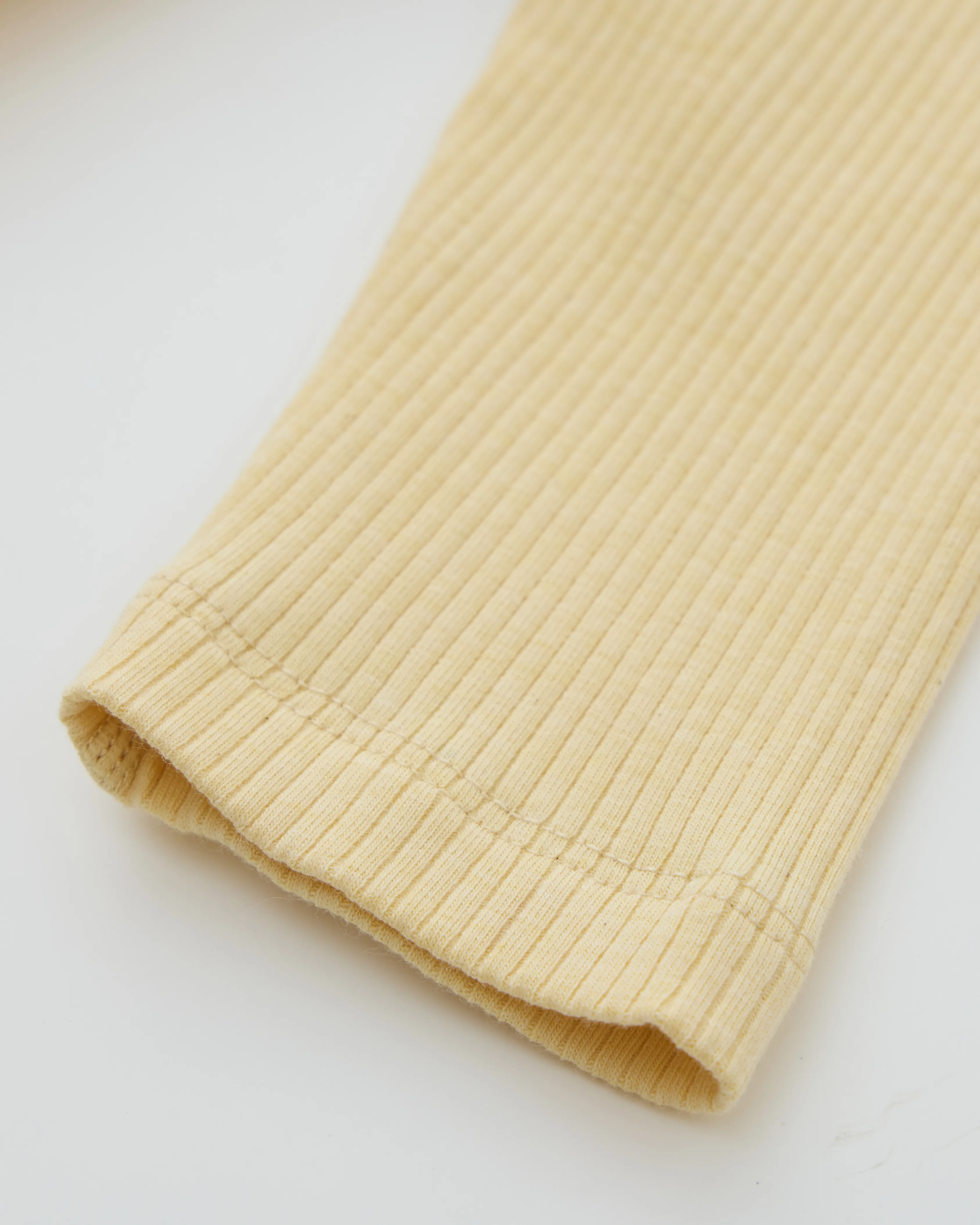 Long-sleeve Kimono Shirt - Yellow