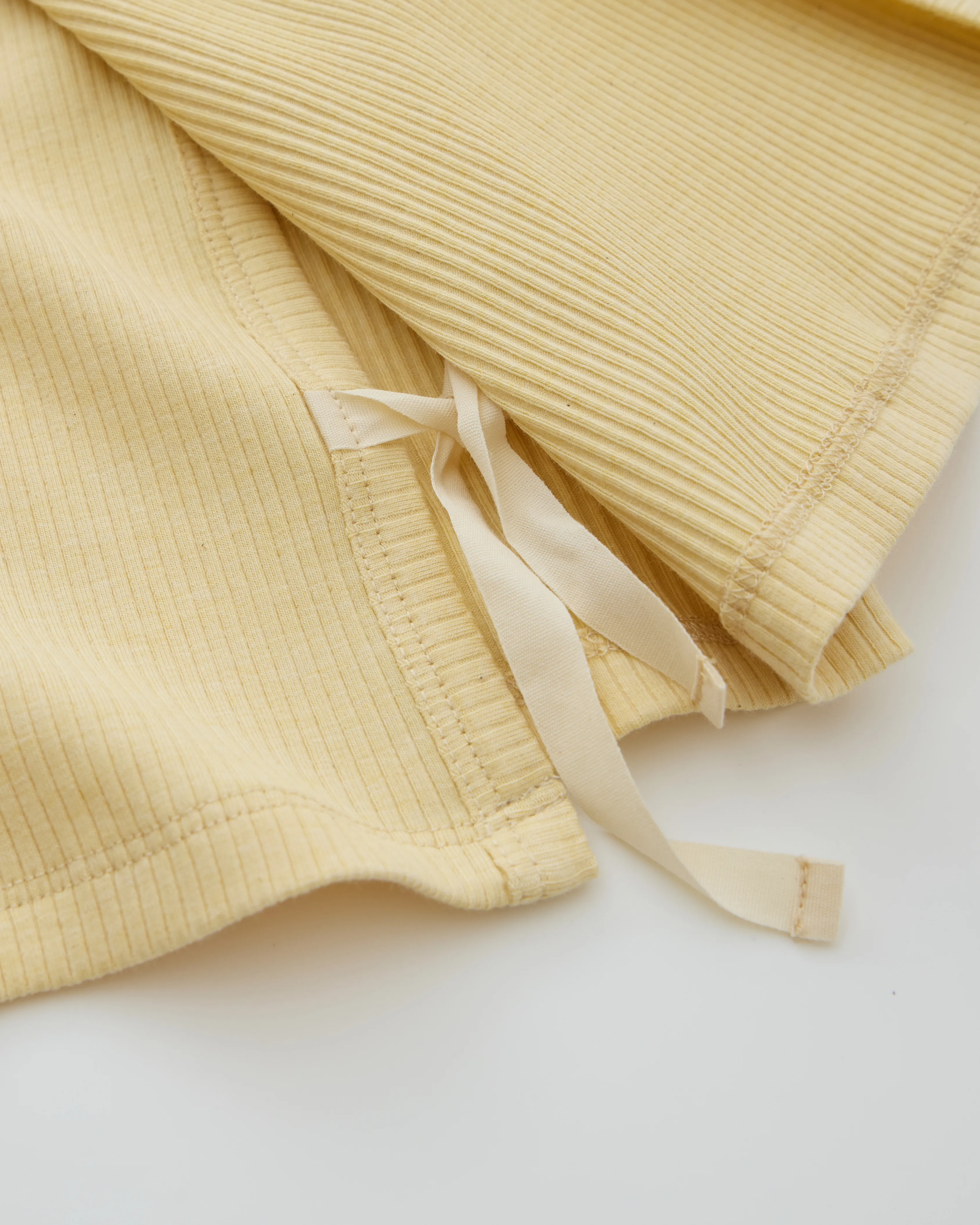 Long-sleeve Kimono Shirt - Yellow