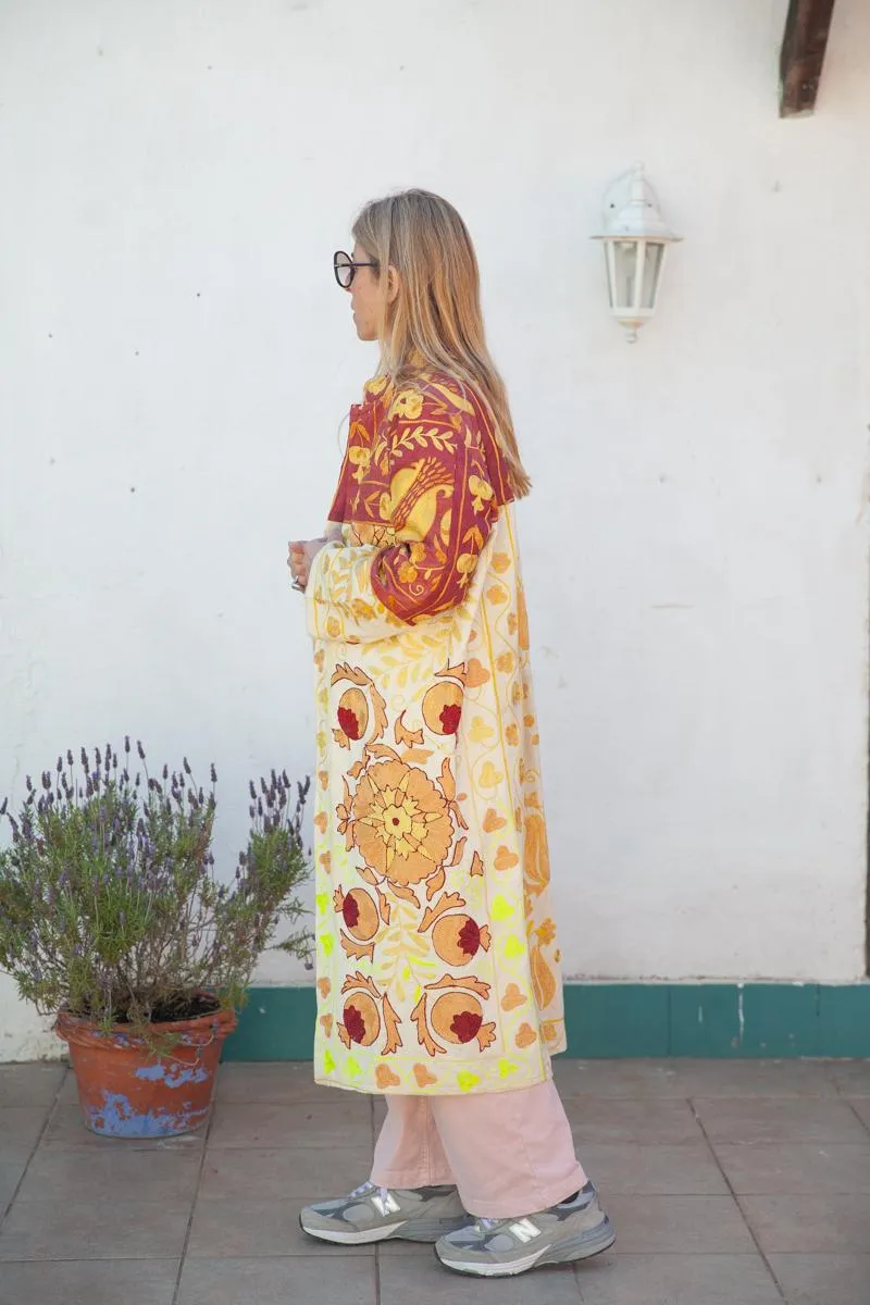 Long Suzani Kimono