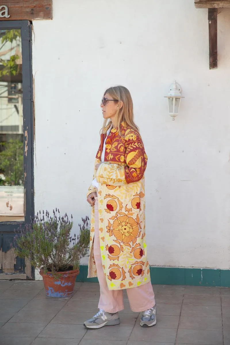 Long Suzani Kimono