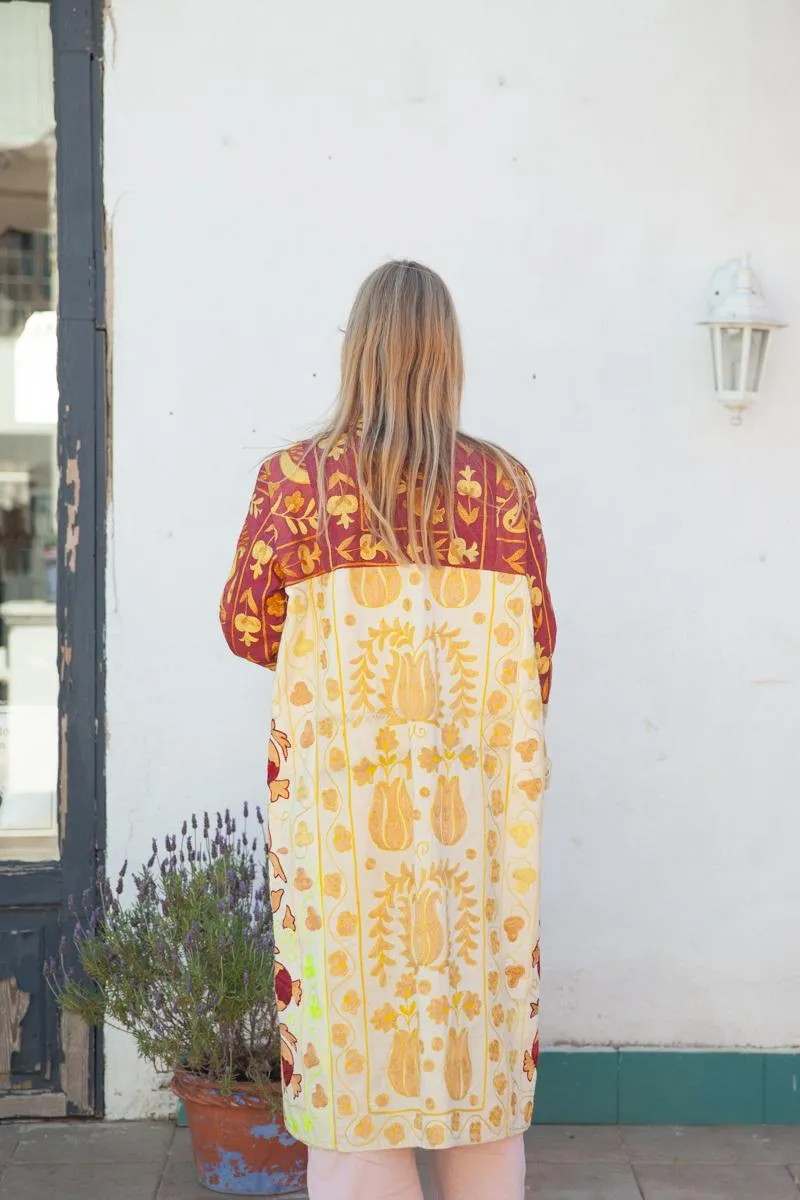Long Suzani Kimono