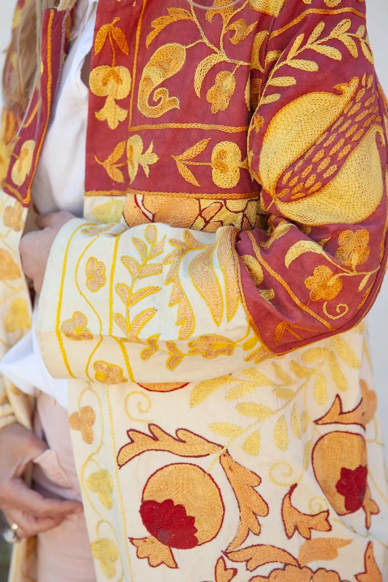 Long Suzani Kimono