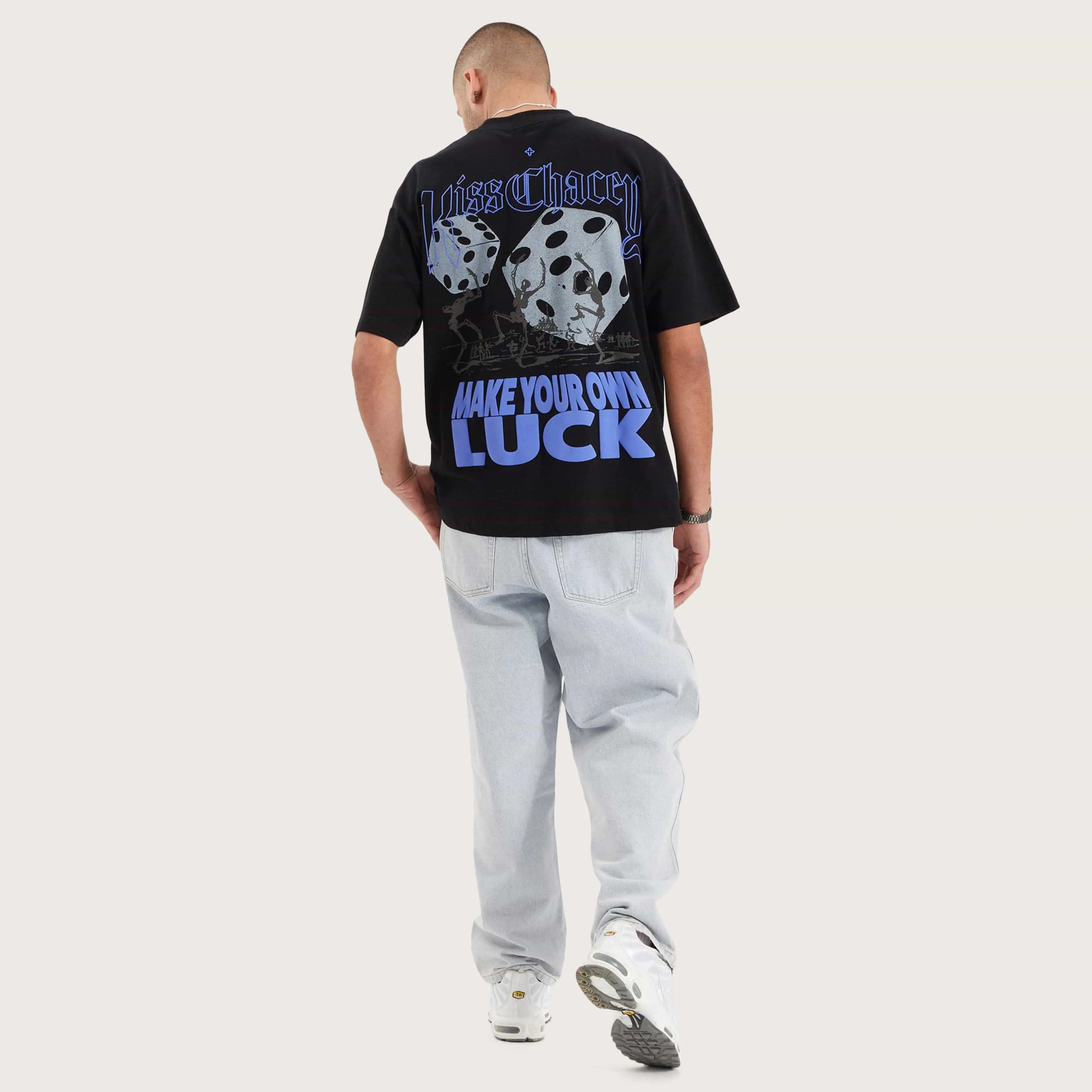 Luck Heavy Street Tee Jet Black