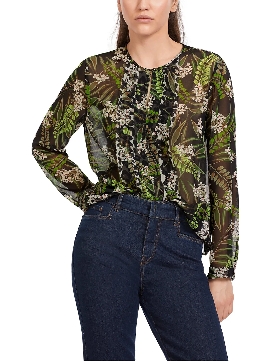 MarcCain Blouse With All-Over Print VC 51.52 W87