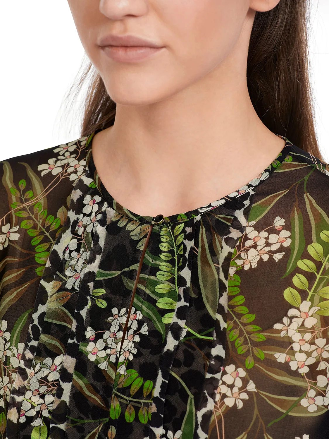 MarcCain Blouse With All-Over Print VC 51.52 W87