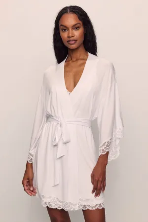 Mariana Kimono Robe with Lace