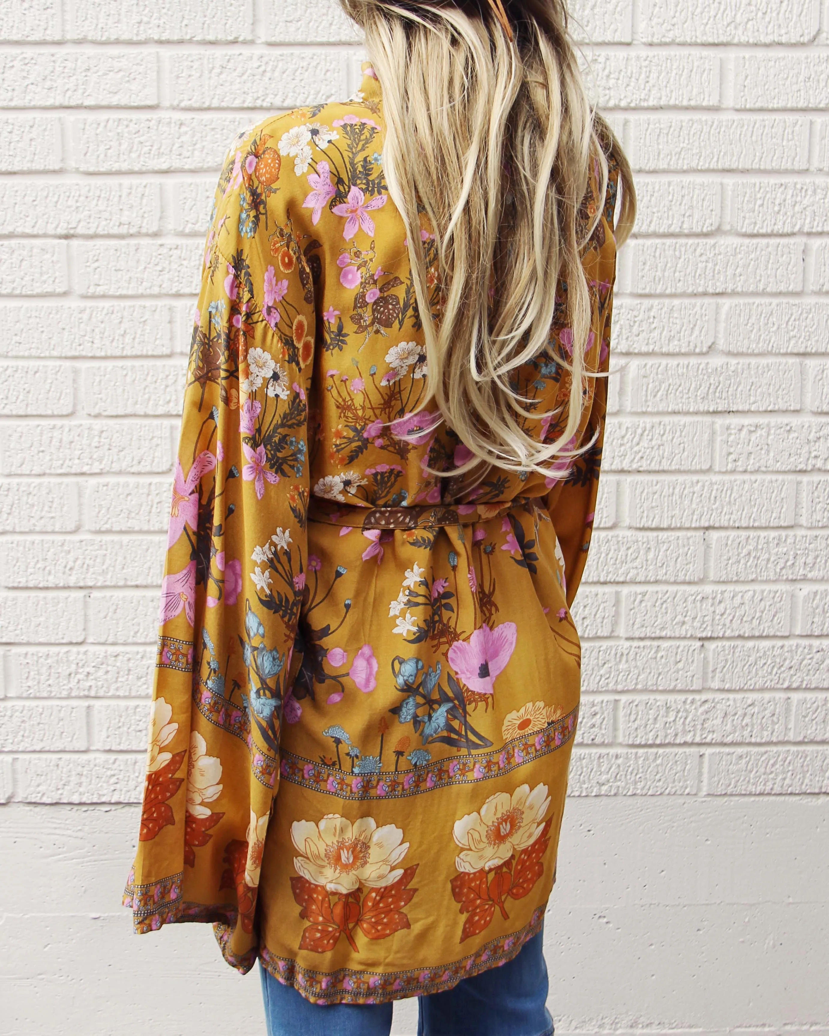 Marigold Kimono