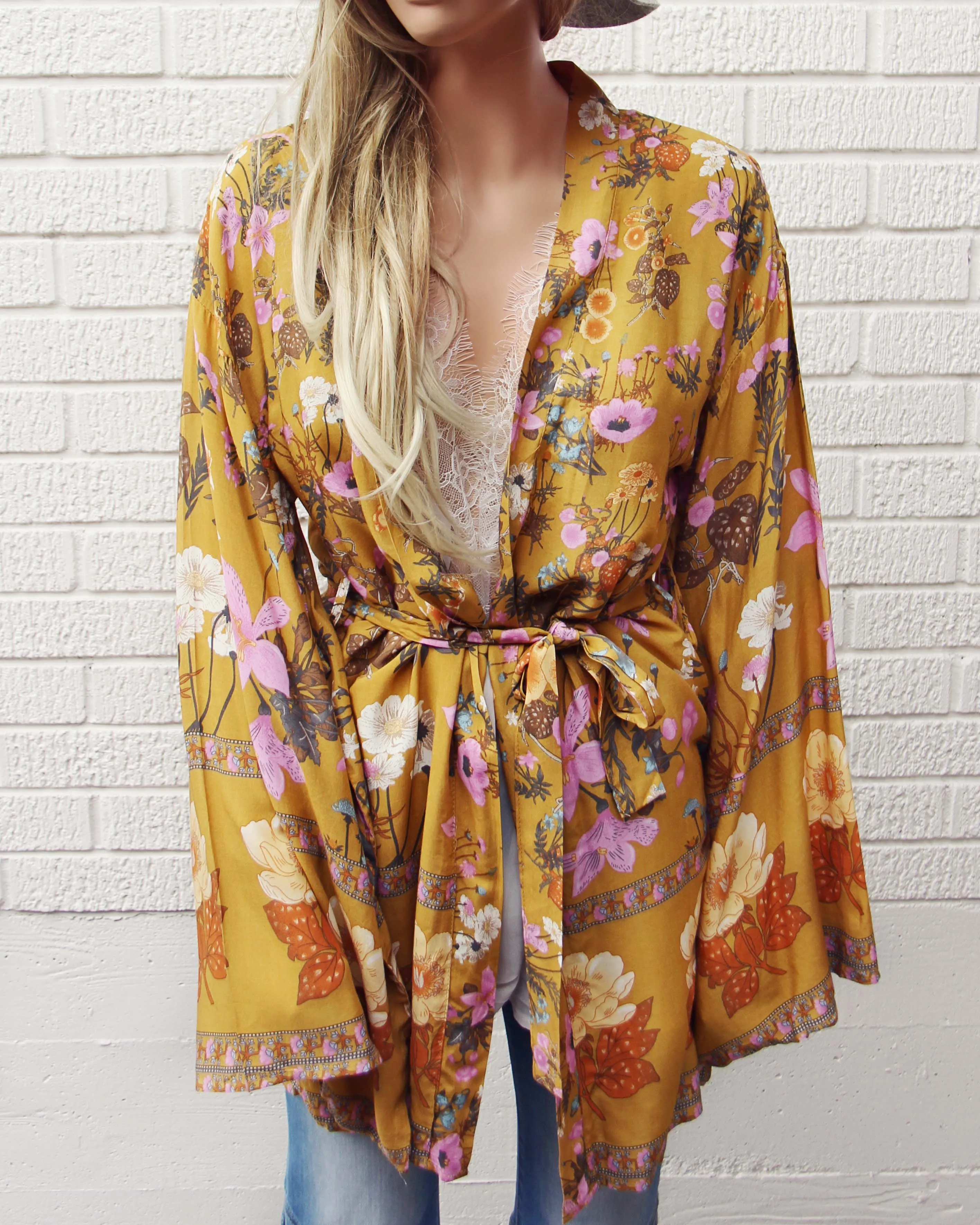 Marigold Kimono