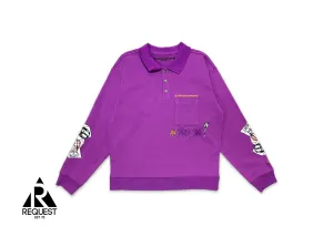 Matty Boy I Want More Not Less Rugby Polo "Purple"