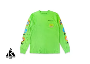 Matty Boy Sex Records Tee L/S "Green"