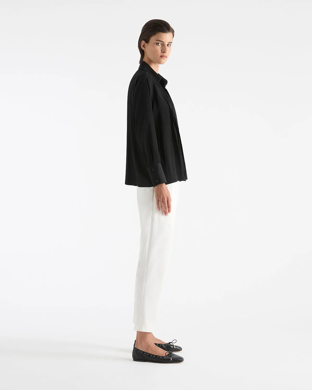 Mela Purdie Straw Pleat Shirt F67 8371