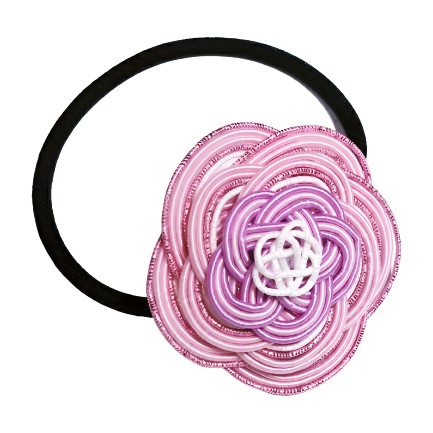 Mizuhiki Lucky Japanese knot-tying Hair Accessory Tie Traditional Japan Flower Ume Musubi Mizubiki