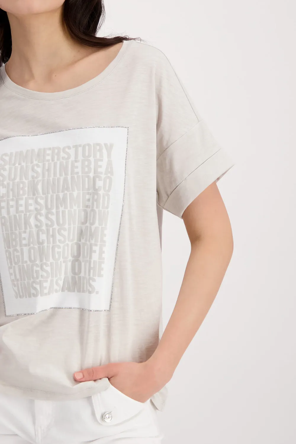 Monari Printed T Shirt M407851
