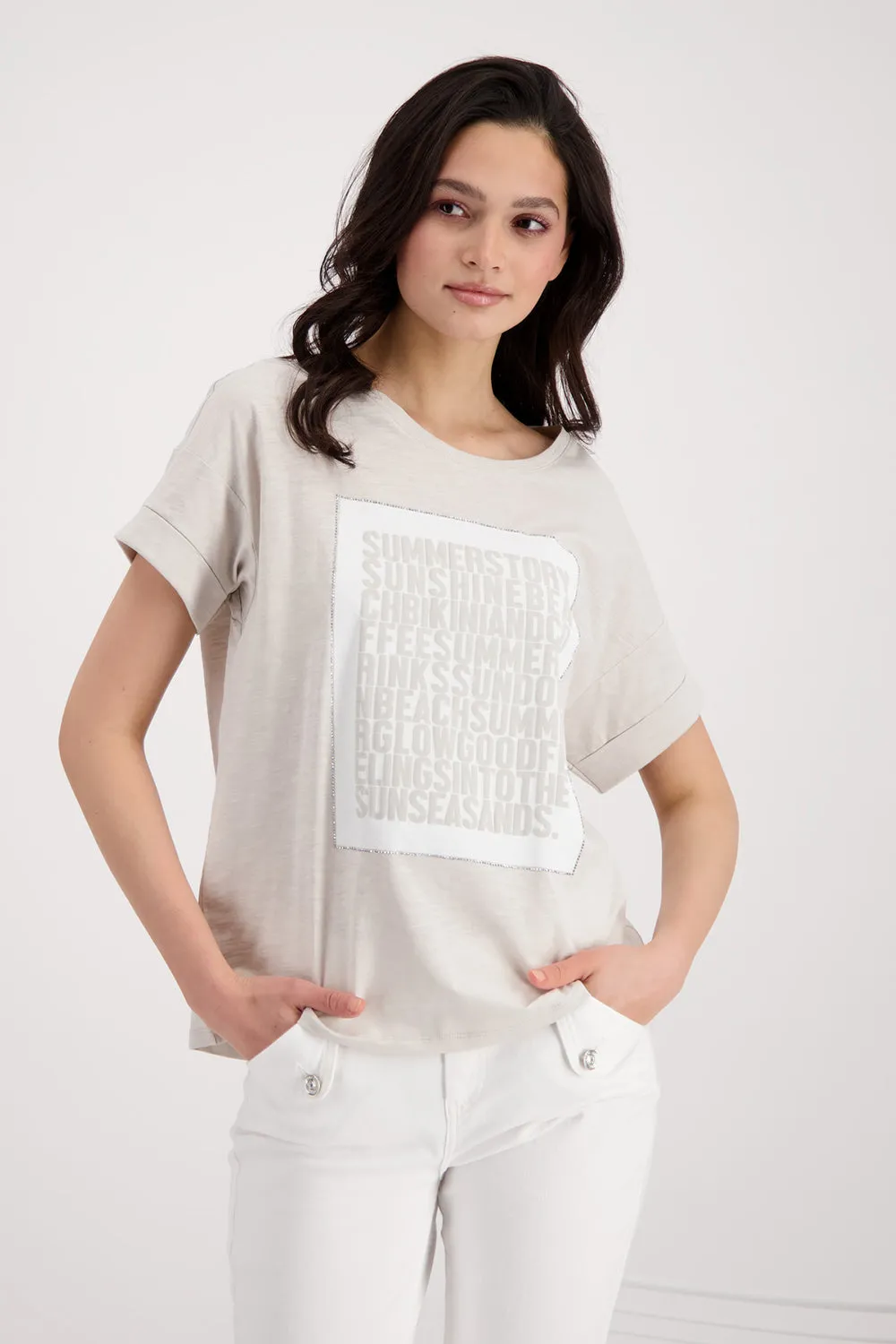 Monari Printed T Shirt M407851