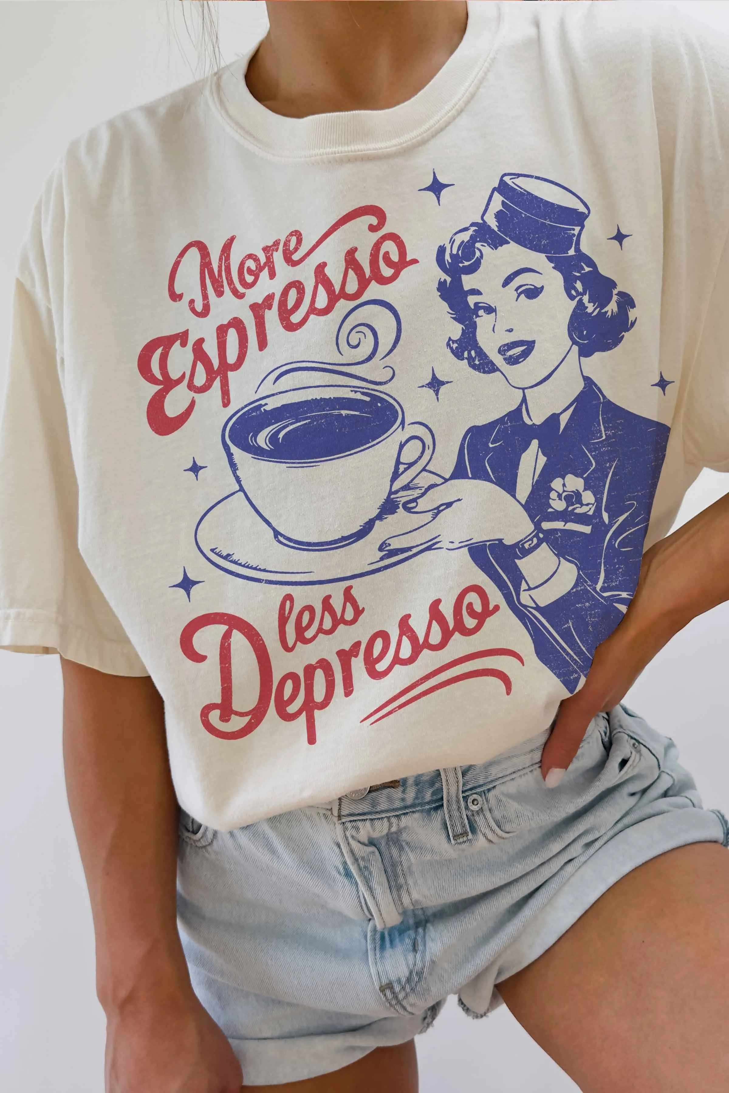 More Espresso Less Depresso Tee
