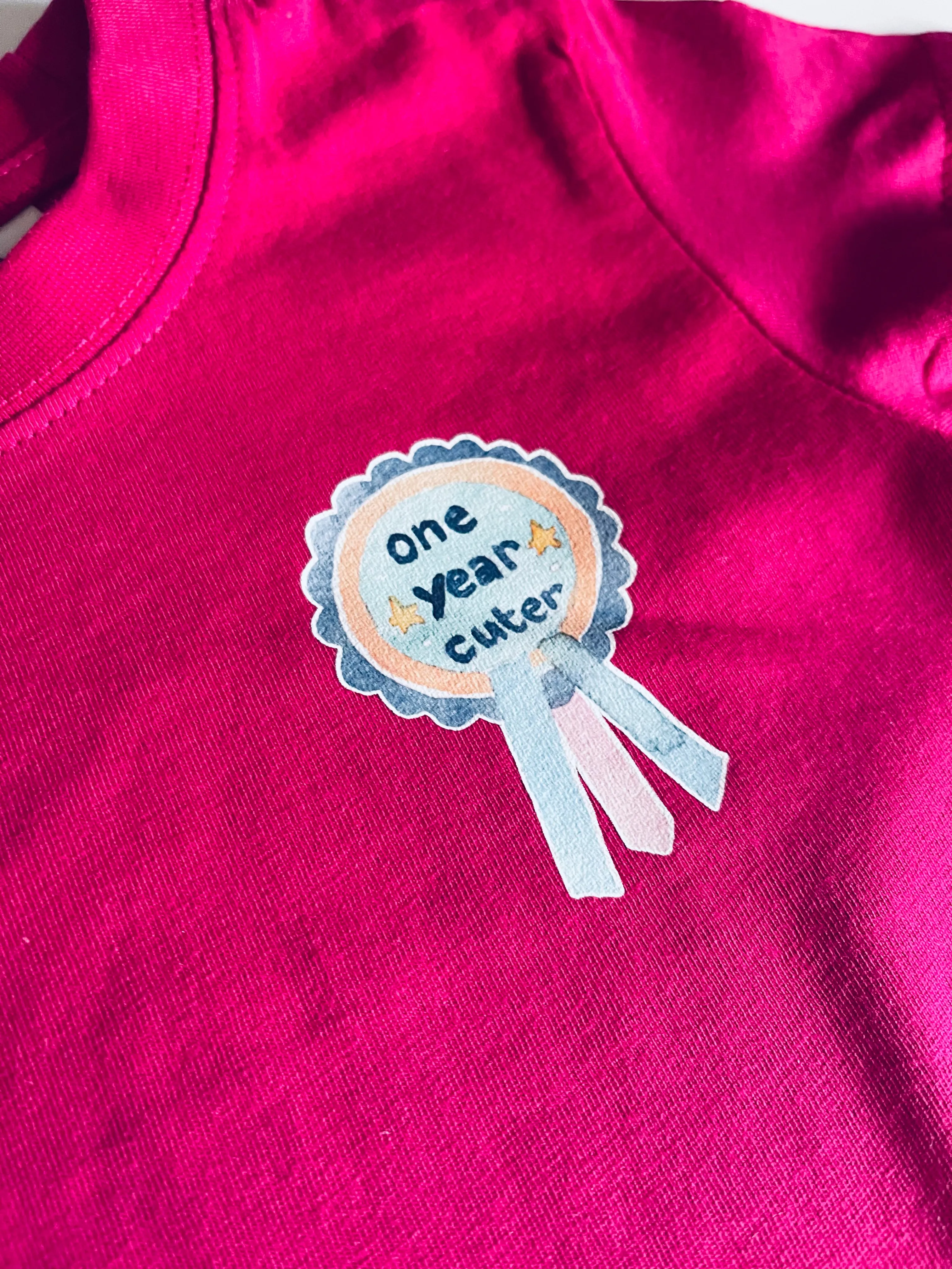 One Year Cuter Tee - 12/18 months