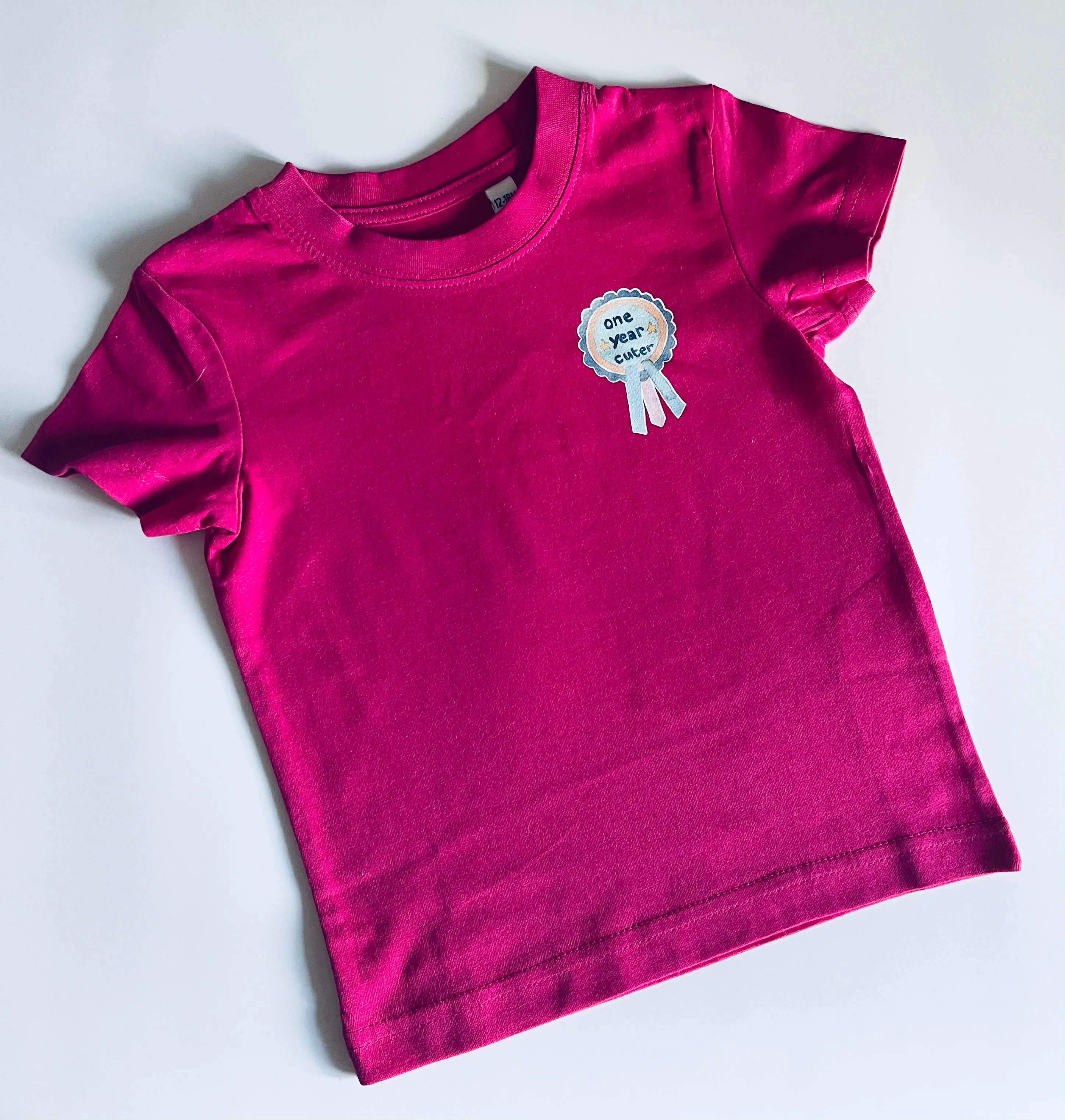 One Year Cuter Tee - 12/18 months