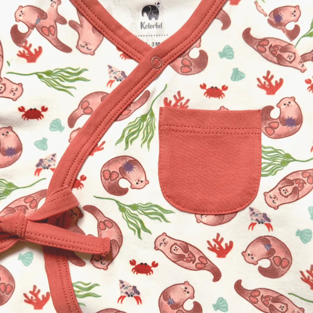 Otter Kimono Shorty | Organic Pima Cotton