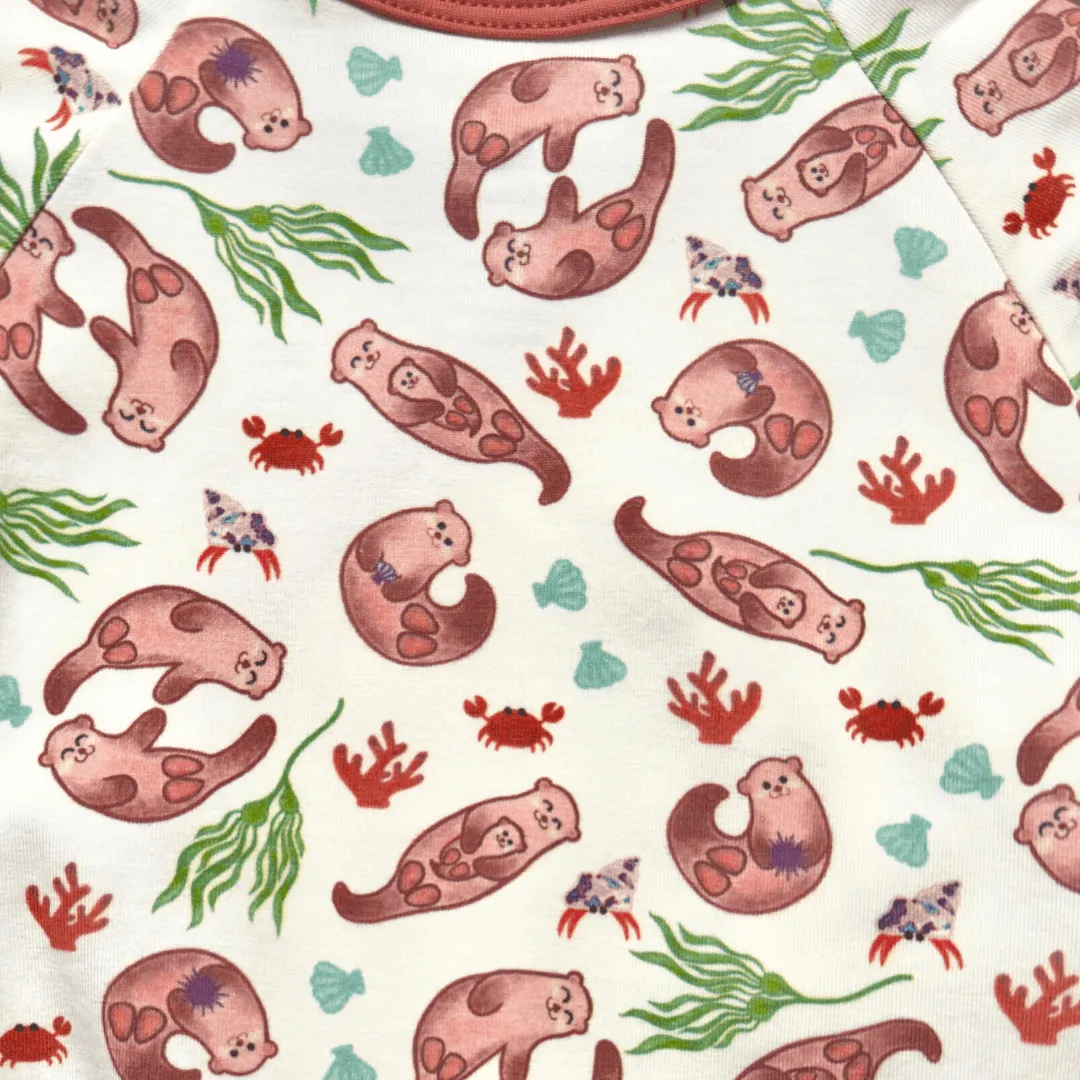 Otter Kimono Shorty | Organic Pima Cotton