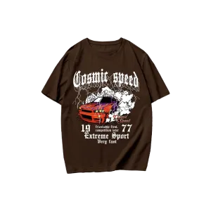 Oversized logo TEE-D618 | Inspanda