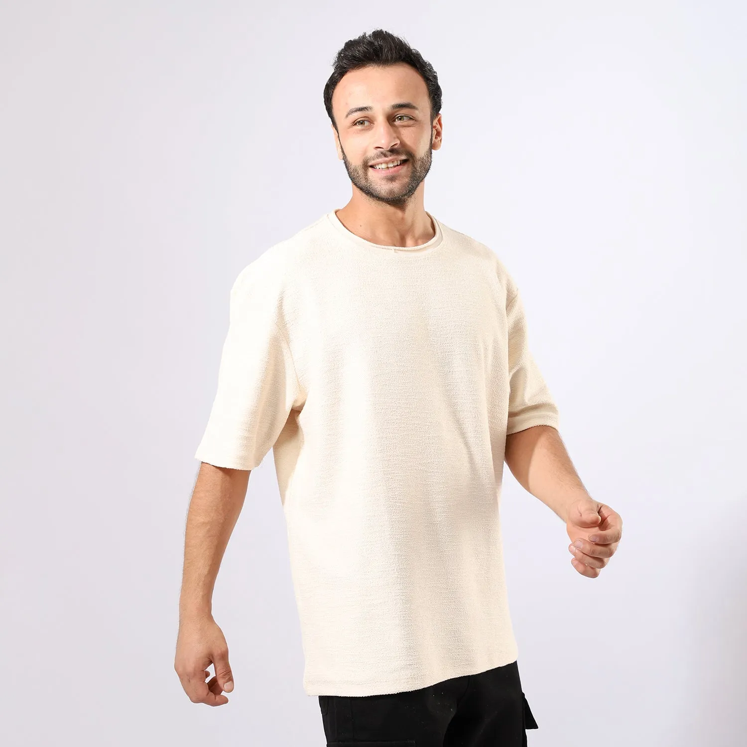 Oversized Round Neck Men T-Shirt