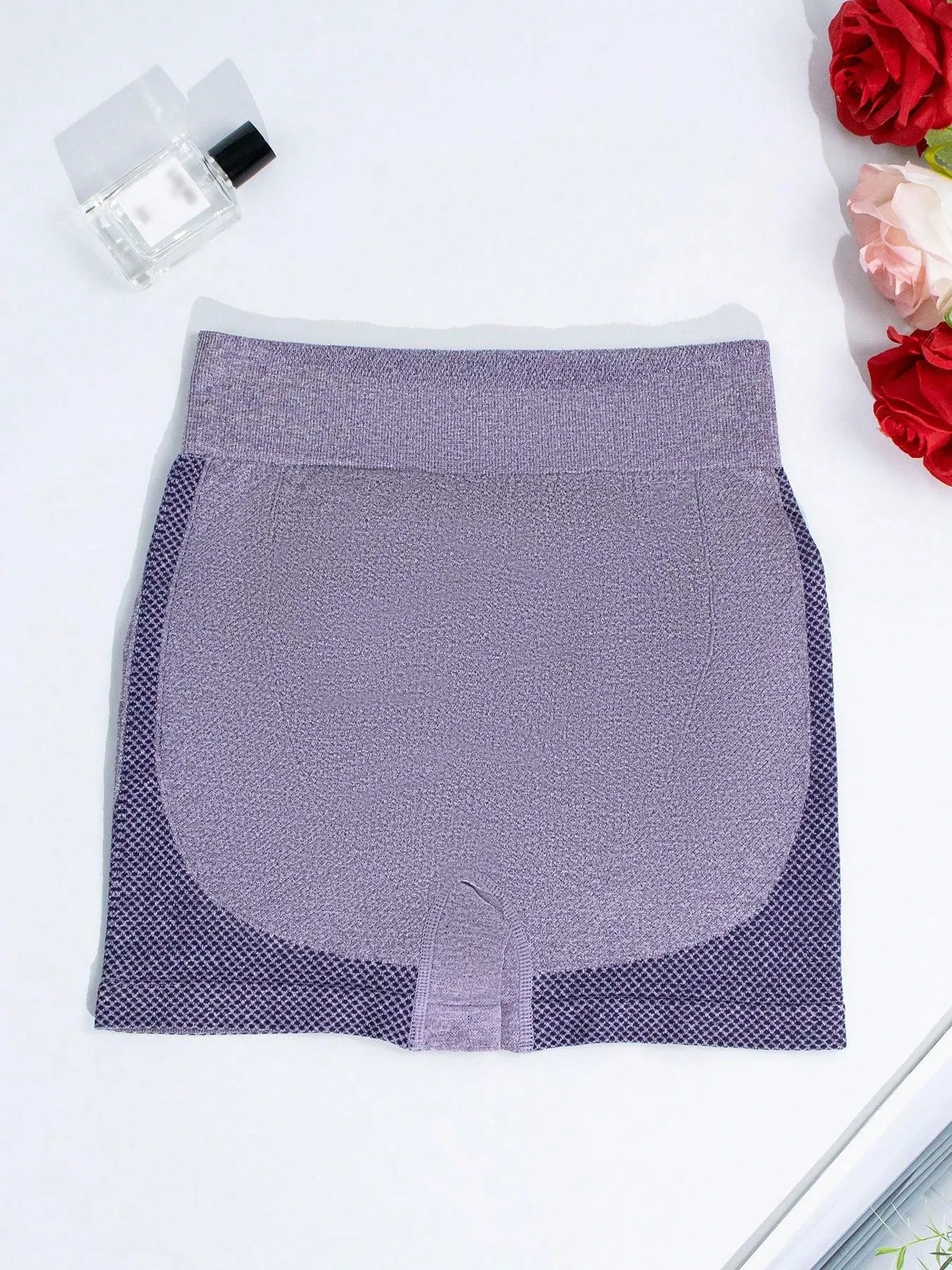 Pantalón Corto de Yoga Sin Costuras - Cherry Vibes