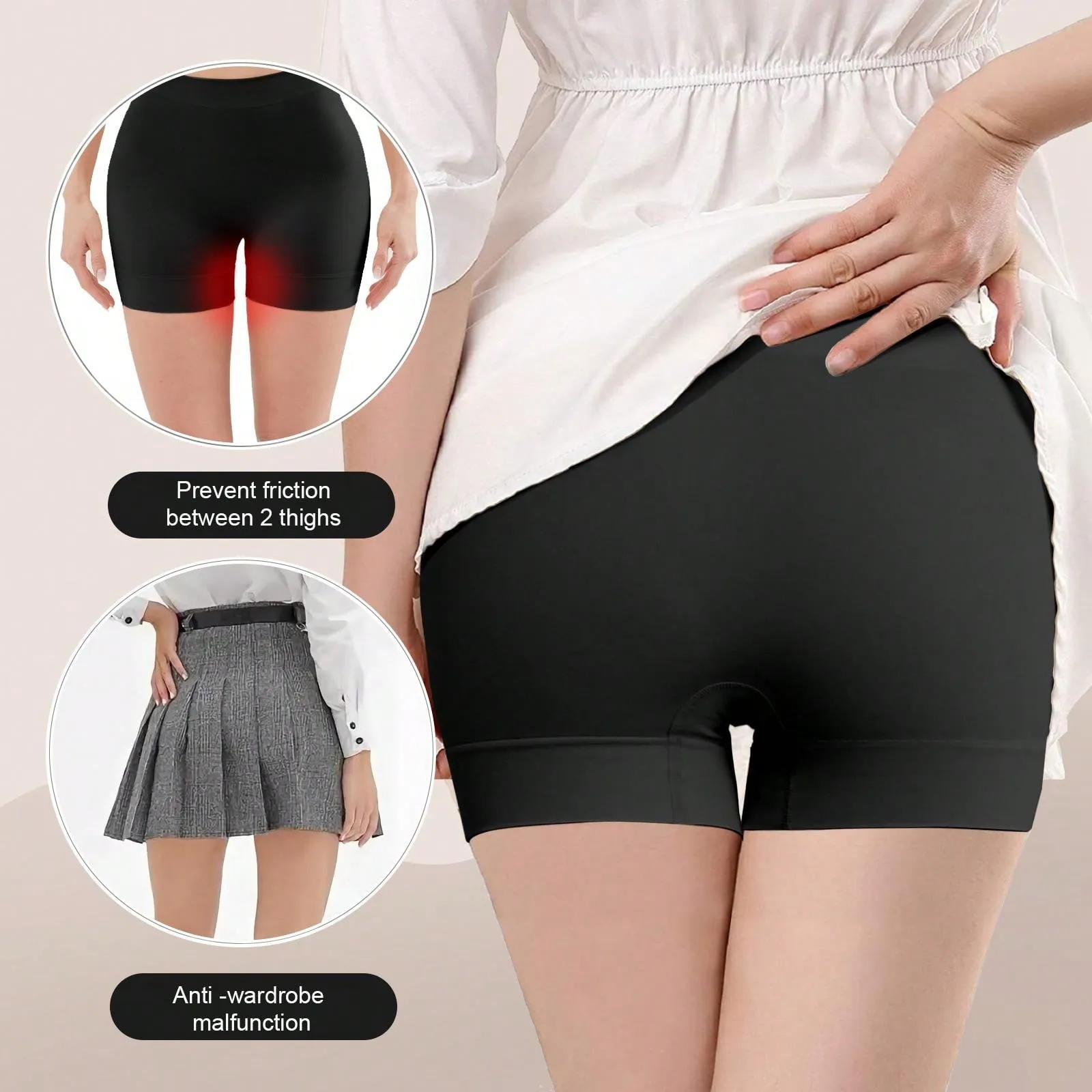 Pantalones Cortos Elásticos para Mujer en Cherry Vibes