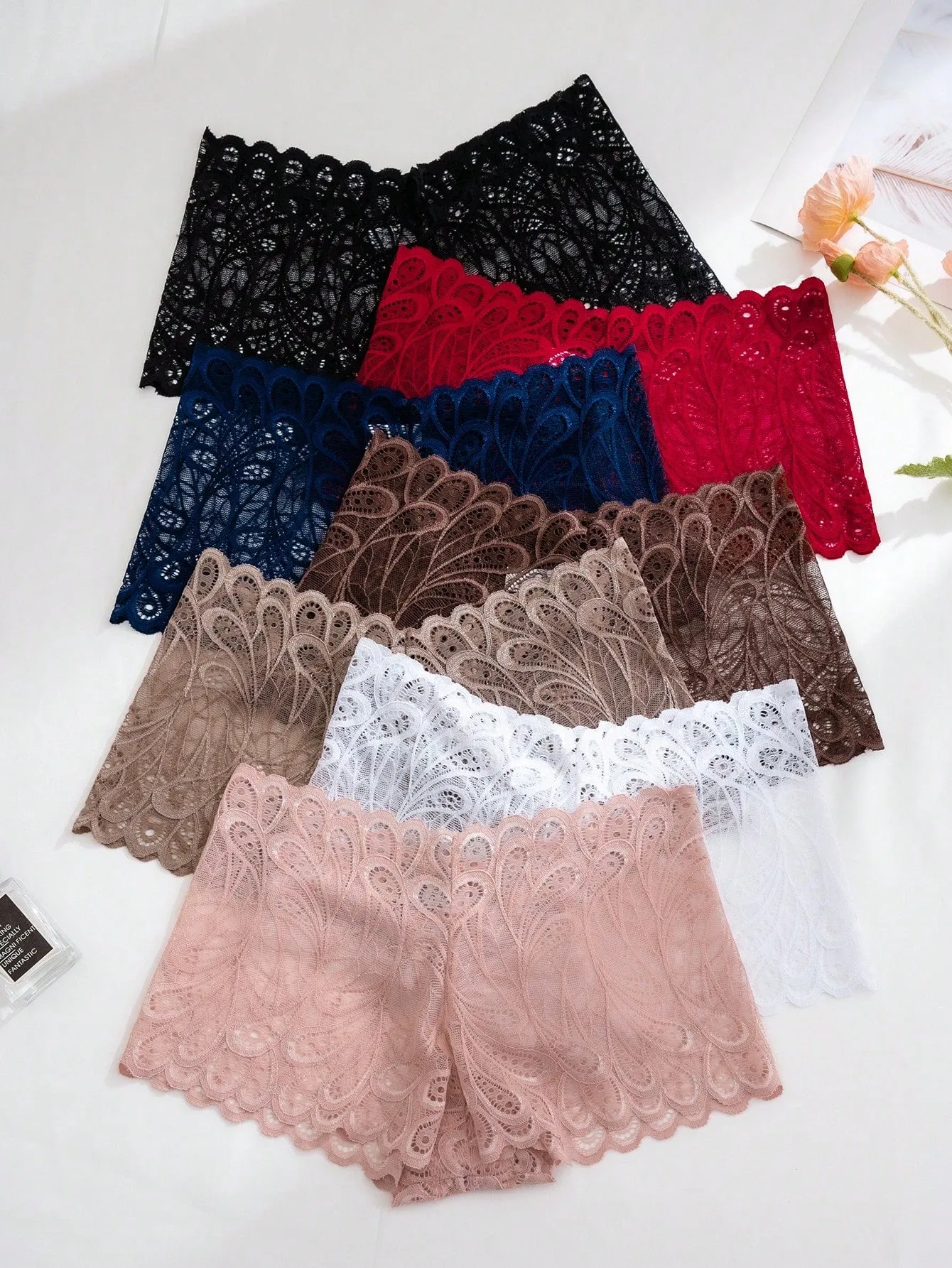 Panties Sexis de Encaje en Cherry Vibes -