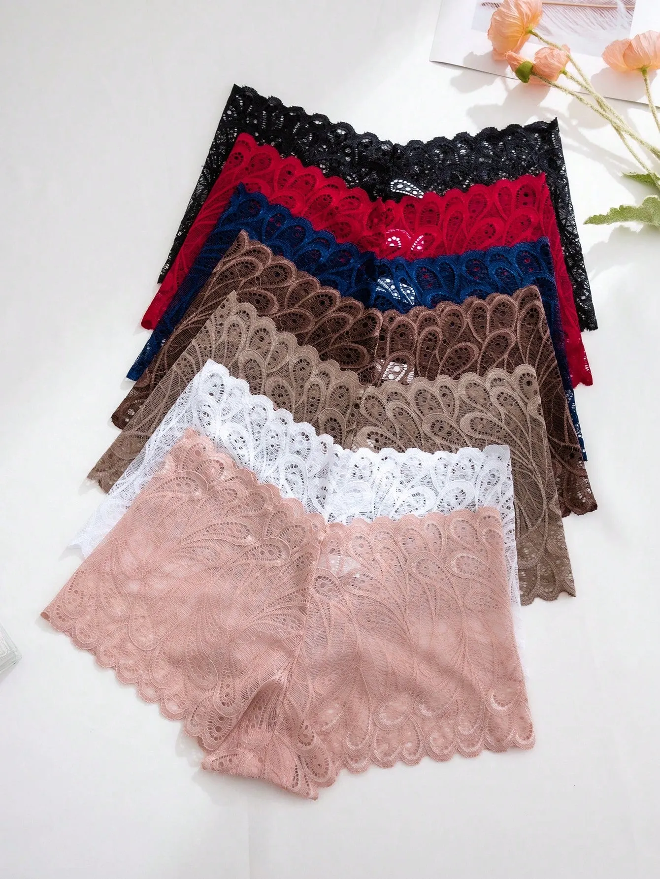 Panties Sexis de Encaje en Cherry Vibes -