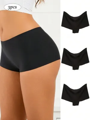 Paquete de 3 Boyshorts Cómodos para Mujer en