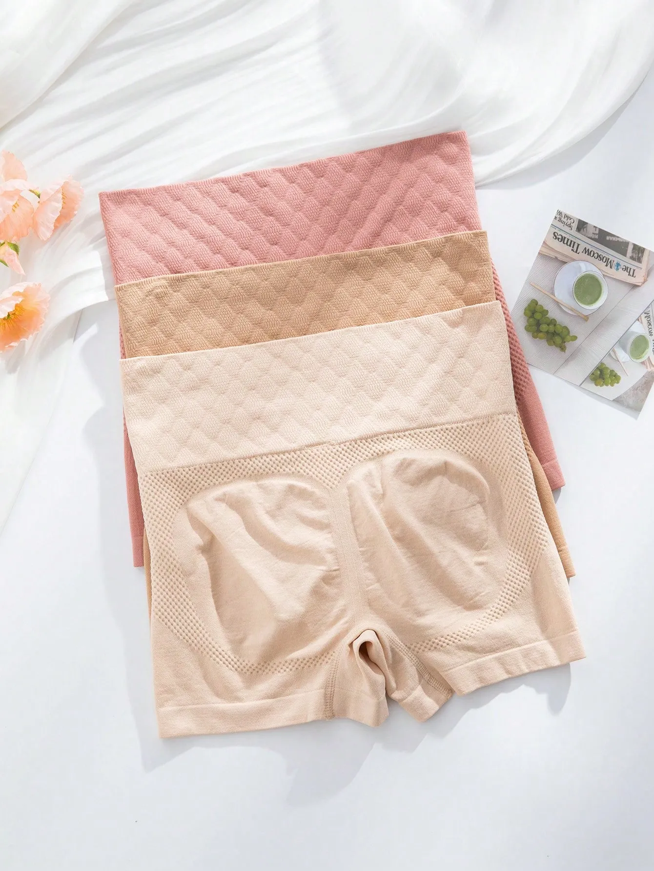 Paquete de 3 pantis moldeadores Cherry Vibes en